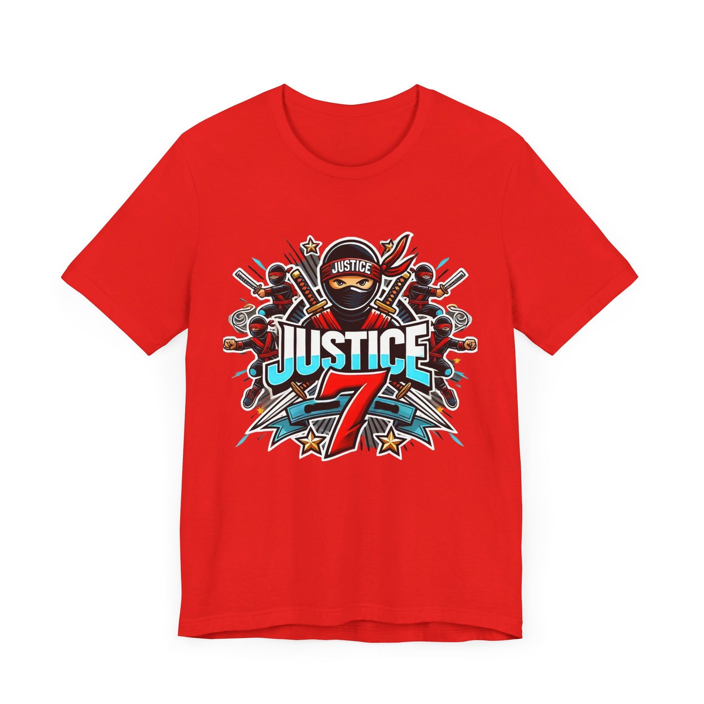 Justice's 7th Birthday Shirt - Adult Sizes