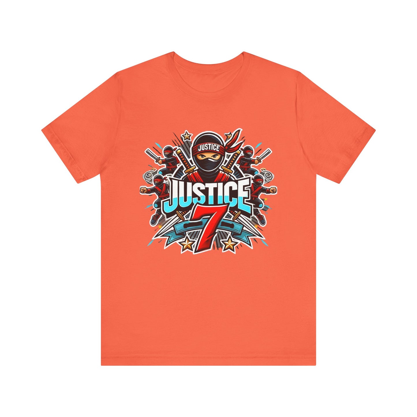 Justice's 7th Birthday Shirt - Adult Sizes