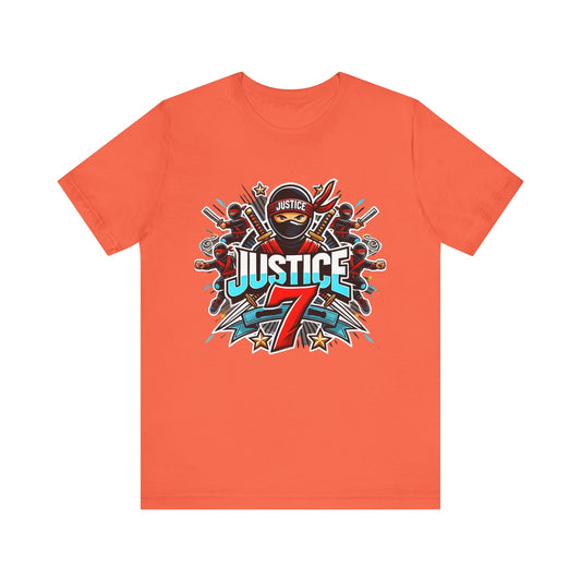 Justice's 7th Birthday Shirt - Adult Sizes