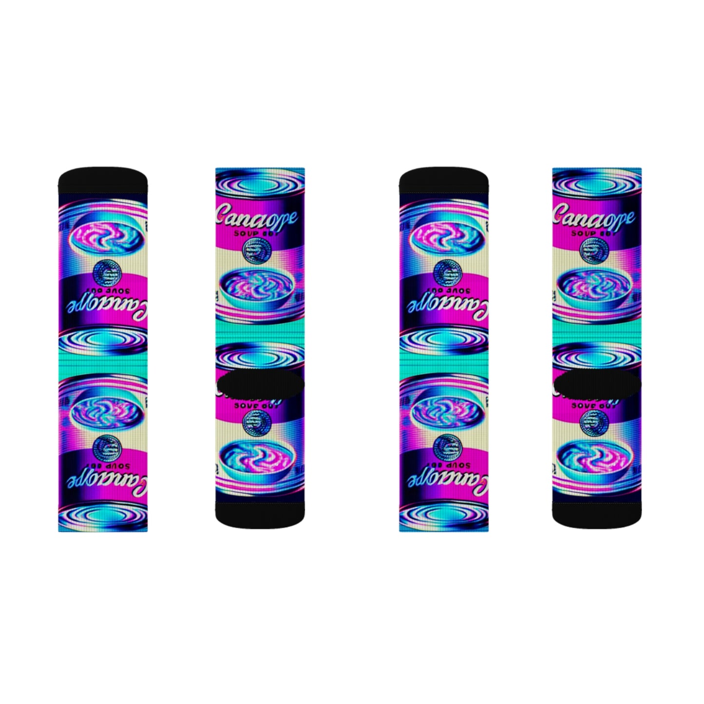 Canned Whimsy- Soupy Socks