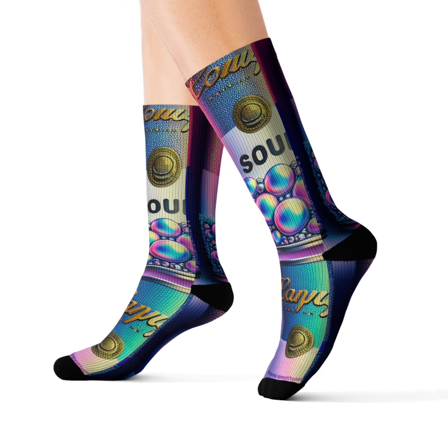 Canned Whimsy- Soupy Socks
