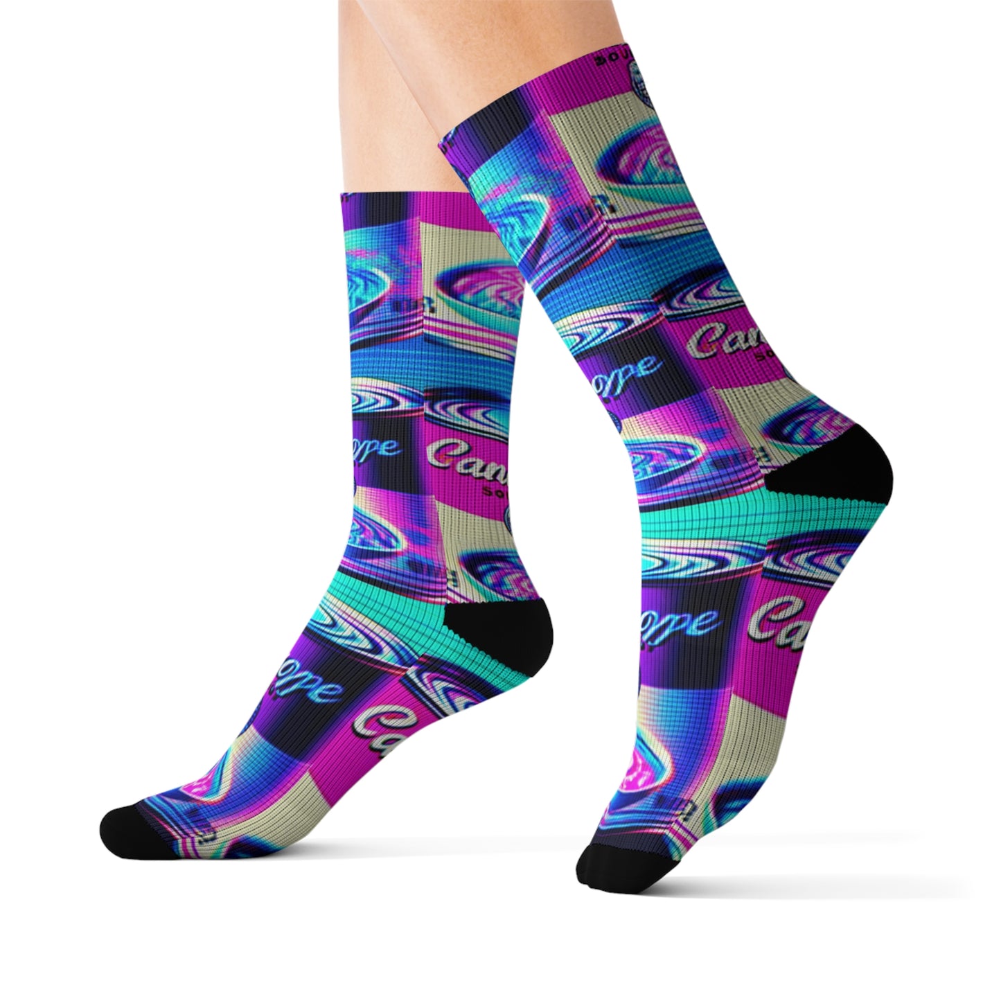 Canned Whimsy- Soupy Socks