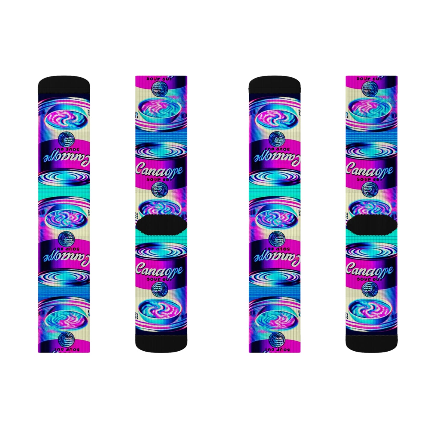 Canned Whimsy- Soupy Socks