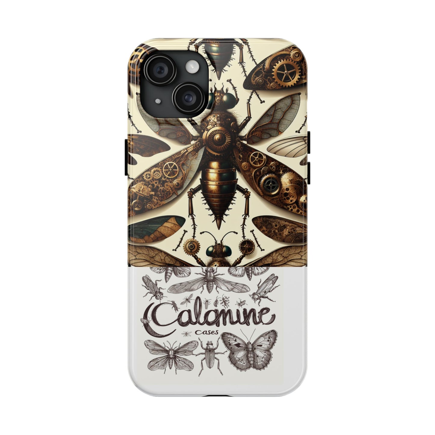 Clockwork Crawlers Phone Case by Calamine Cases