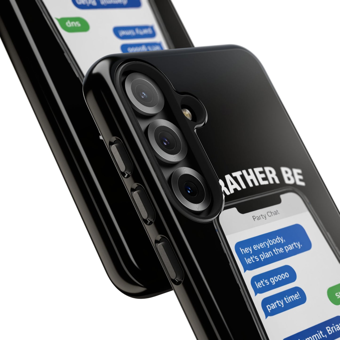 I'd Rather Be A Green Bubble — Tough iPhone Case - Green Bubble Mafia