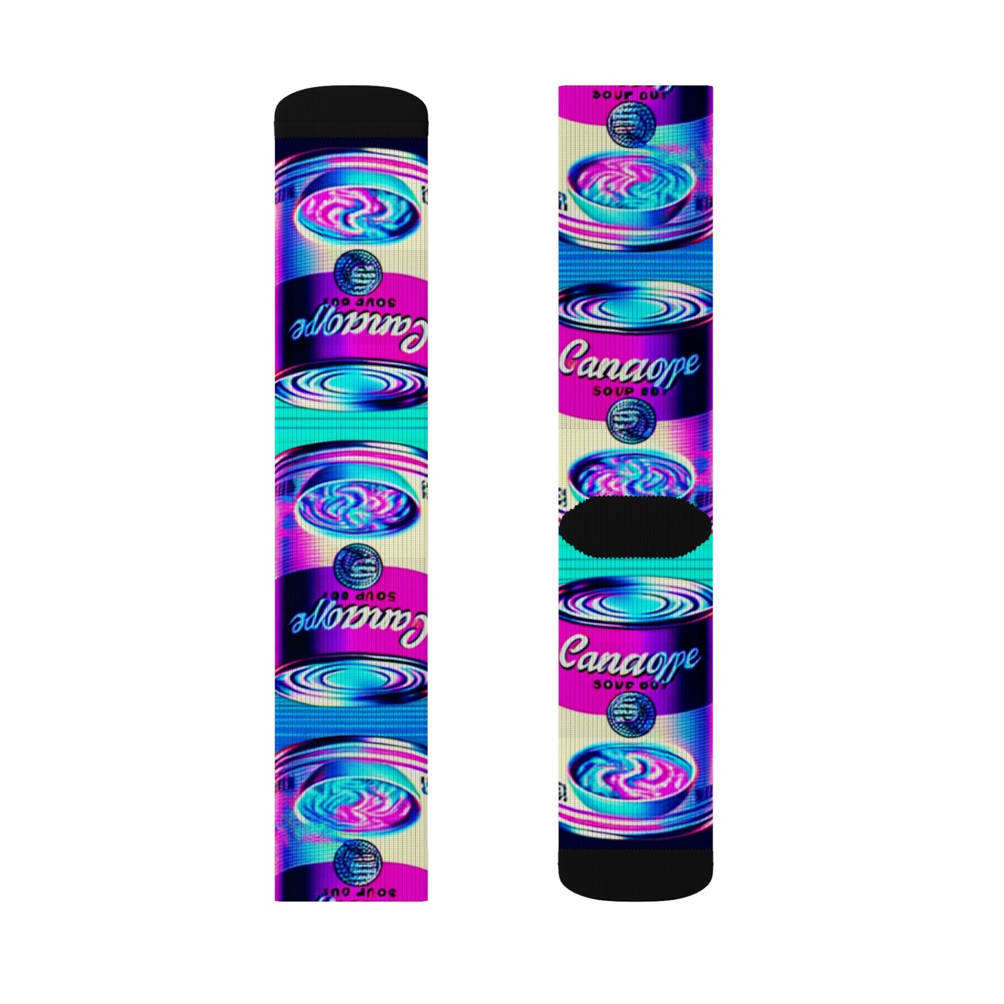 Canned Whimsy- Soupy Socks