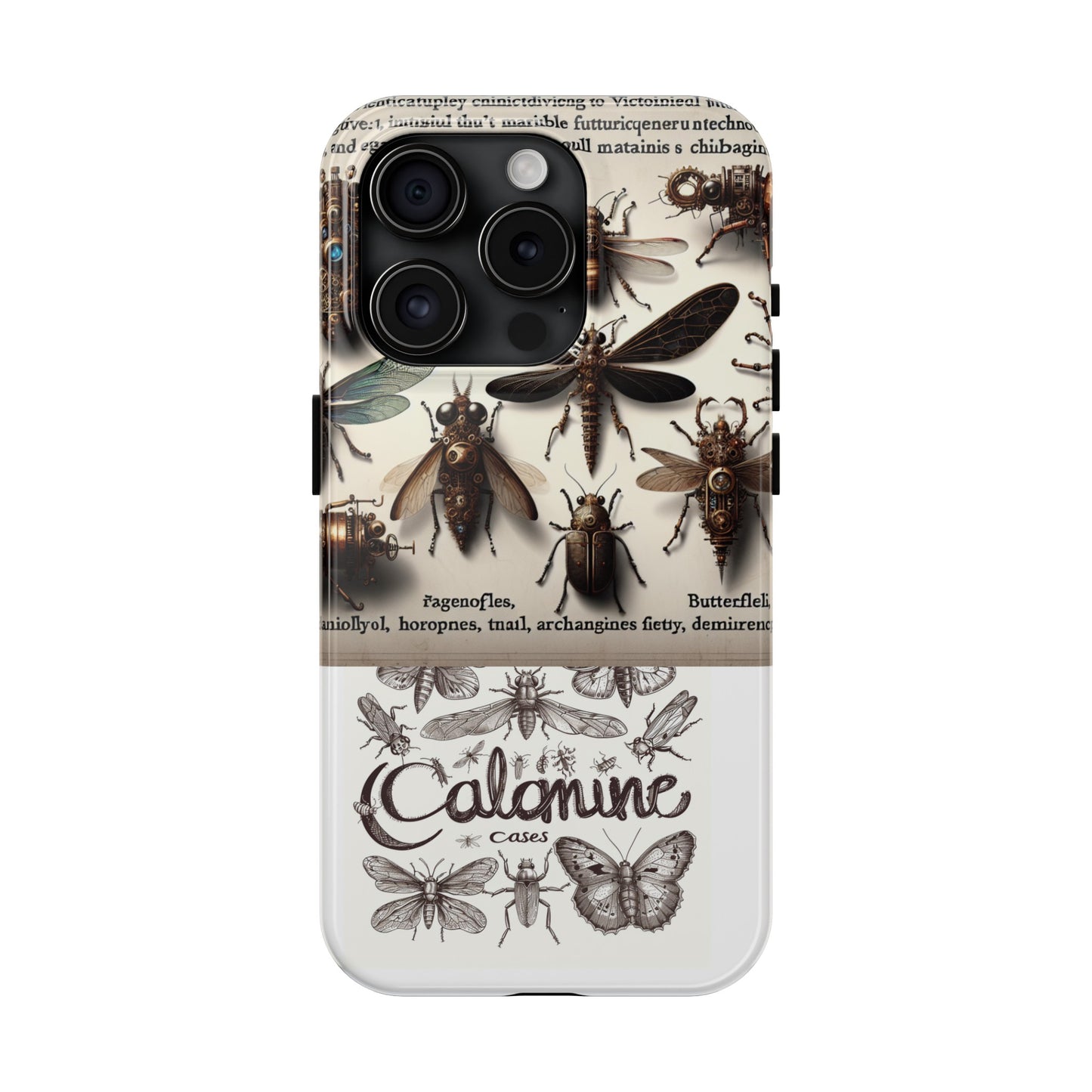 "HexaWhispers" Phone Case by Calamine Cases