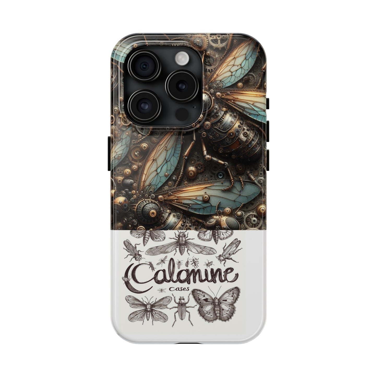 Mechanical Minibeasts Phone Case by Calamine Cases