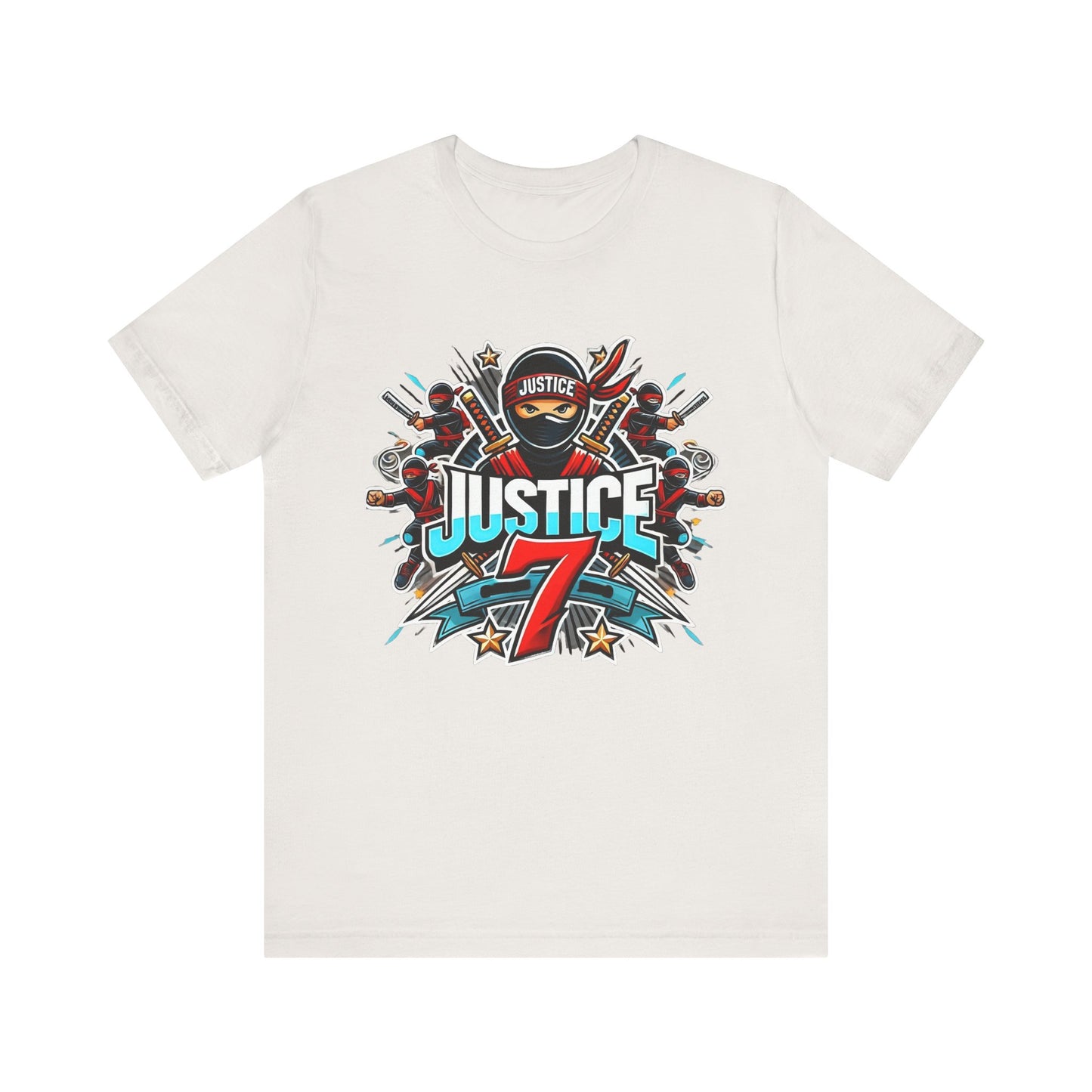 Justice's 7th Birthday Shirt - Adult Sizes