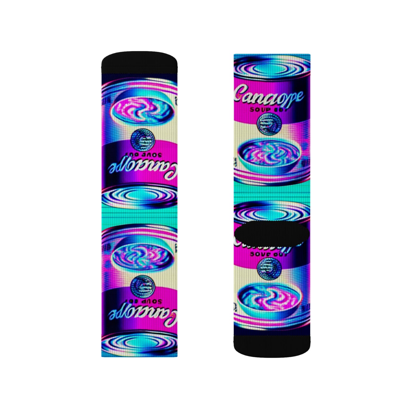Canned Whimsy- Soupy Socks