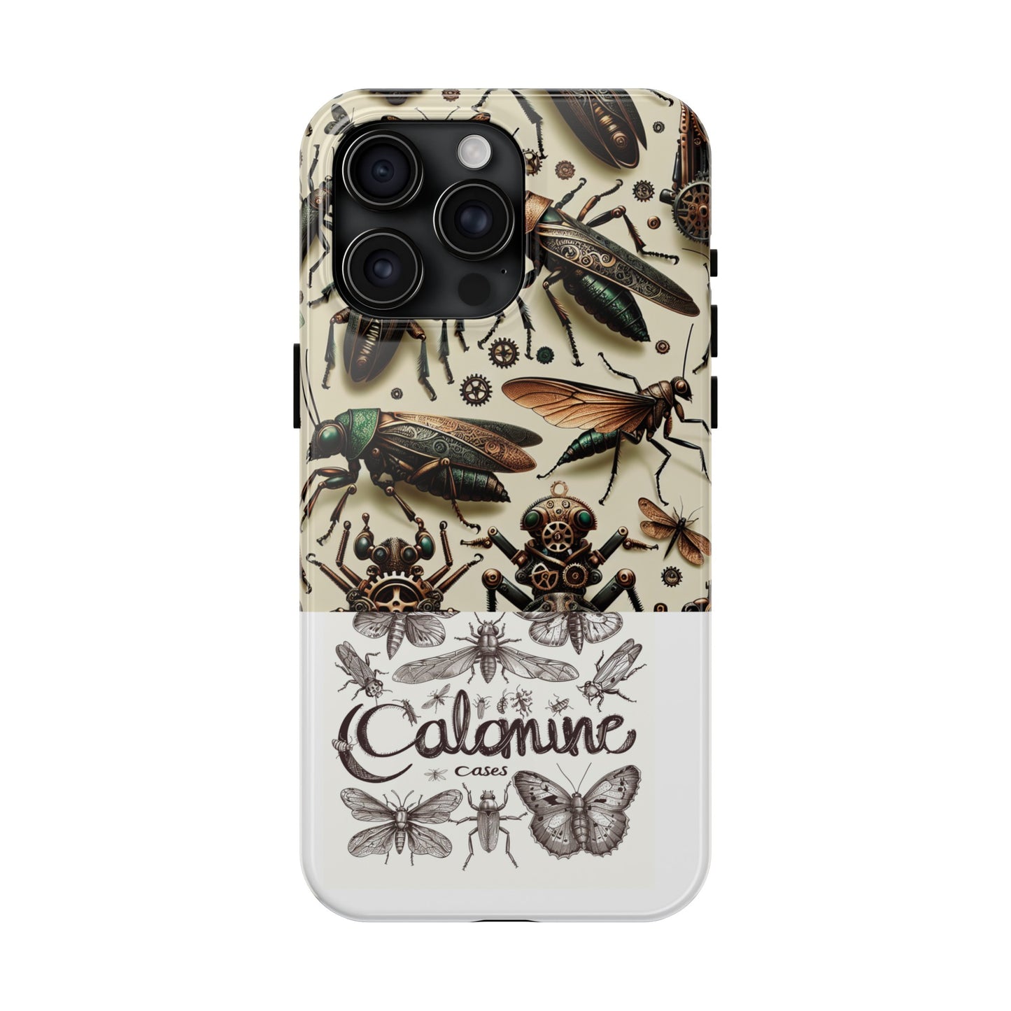 Mechanical Flutterbugs Phone Case by Calamine Cases