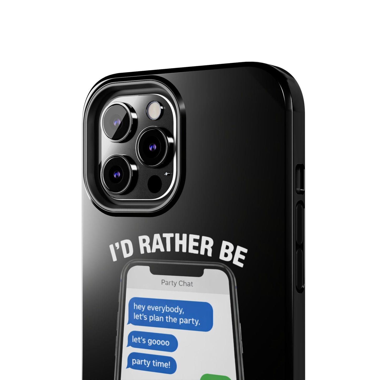I'd Rather Be A Green Bubble — Tough iPhone Case - Green Bubble Mafia