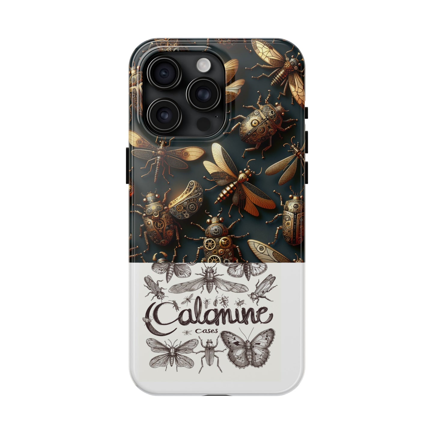 Mechanical Winged Beauties Phone Case by Calamine Cases