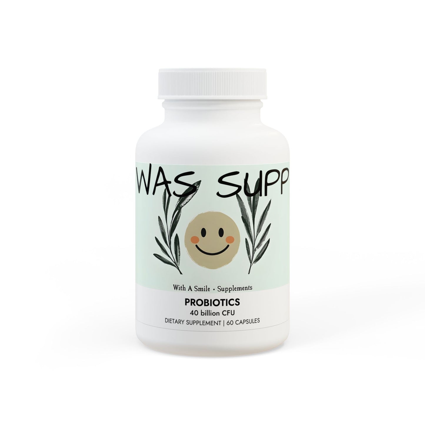 With A Smile Probiotic Power: Keep Your Gut Glowing!