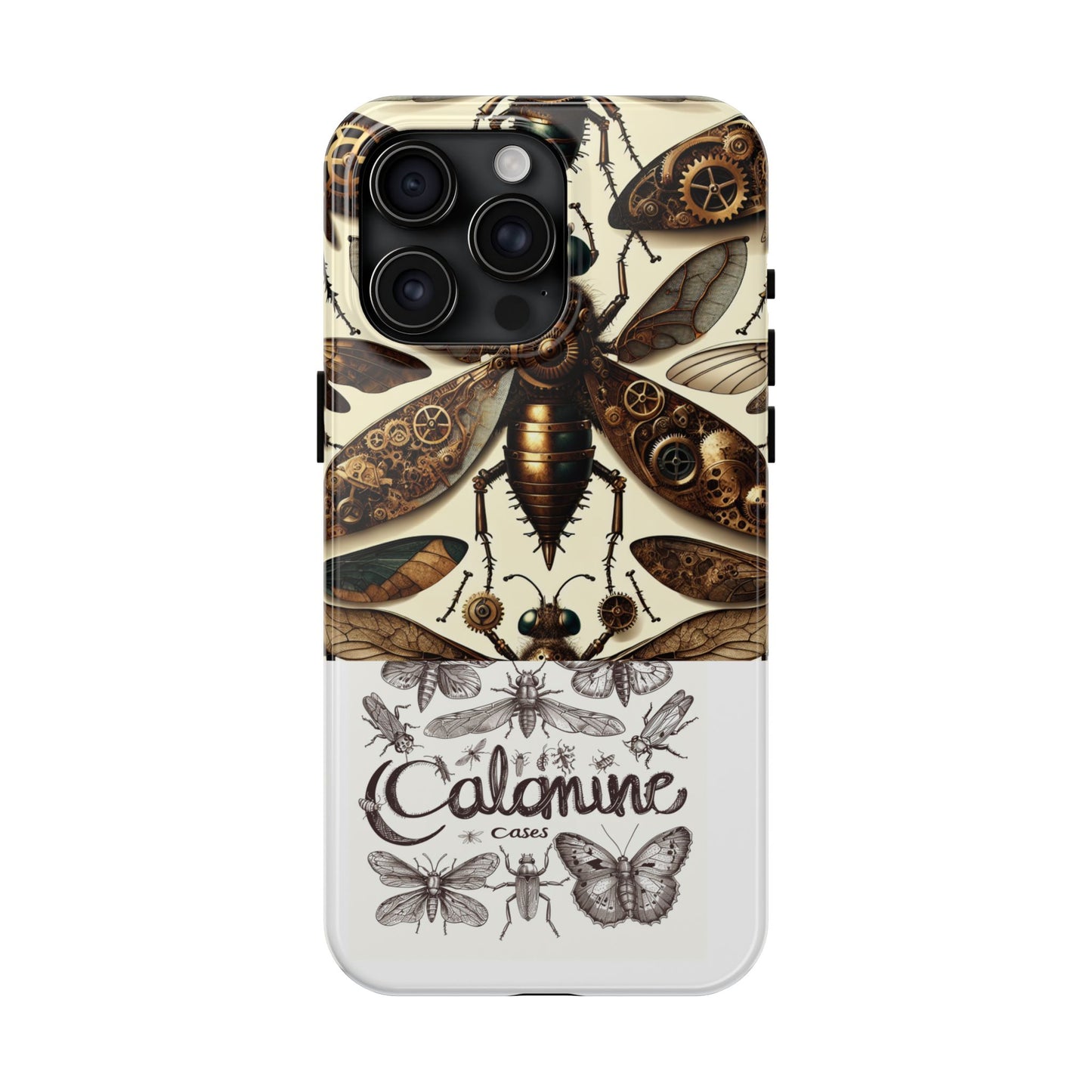 Clockwork Crawlers Phone Case by Calamine Cases