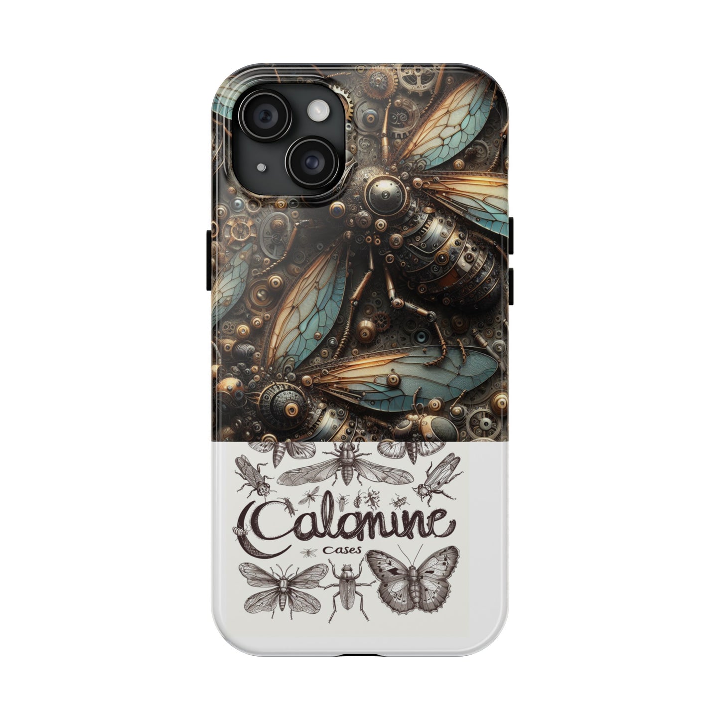 Mechanical Minibeasts Phone Case by Calamine Cases