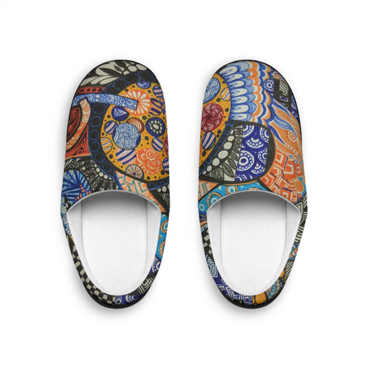 JOSH Slippers - Zentangles by Goldy