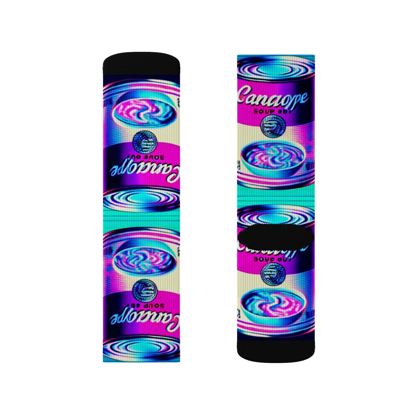 Canned Whimsy- Soupy Socks