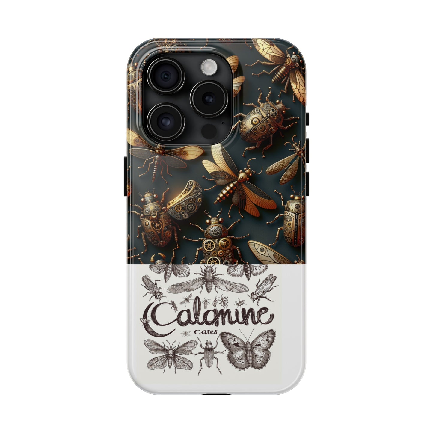 Mechanical Winged Beauties Phone Case by Calamine Cases