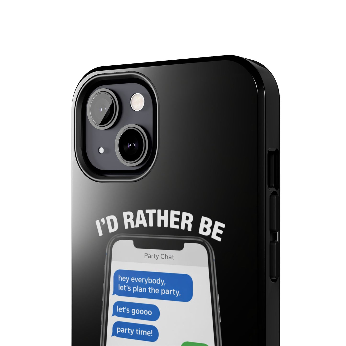 I'd Rather Be A Green Bubble — Tough iPhone Case - Green Bubble Mafia