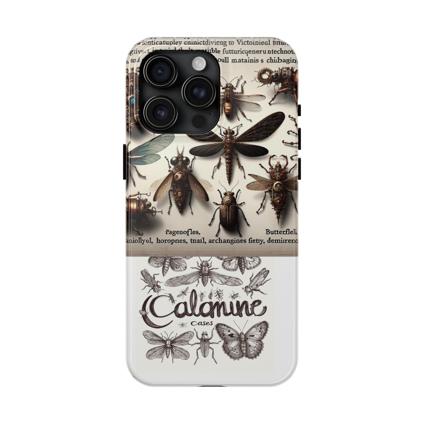 "HexaWhispers" Phone Case by Calamine Cases