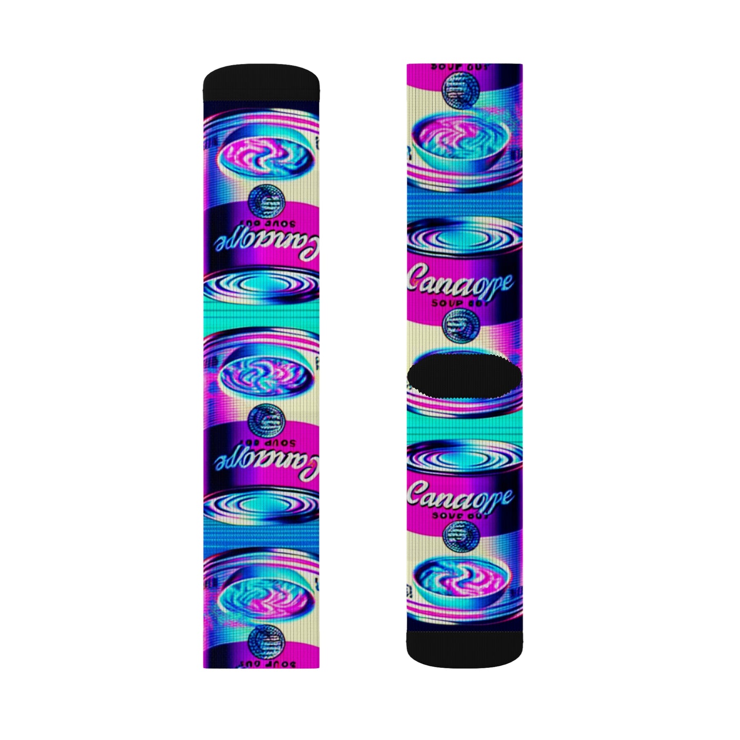 Canned Whimsy- Soupy Socks