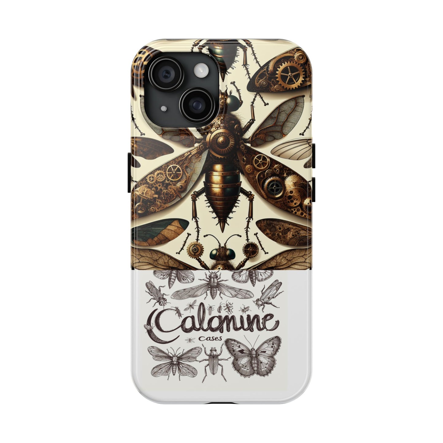 Clockwork Crawlers Phone Case by Calamine Cases