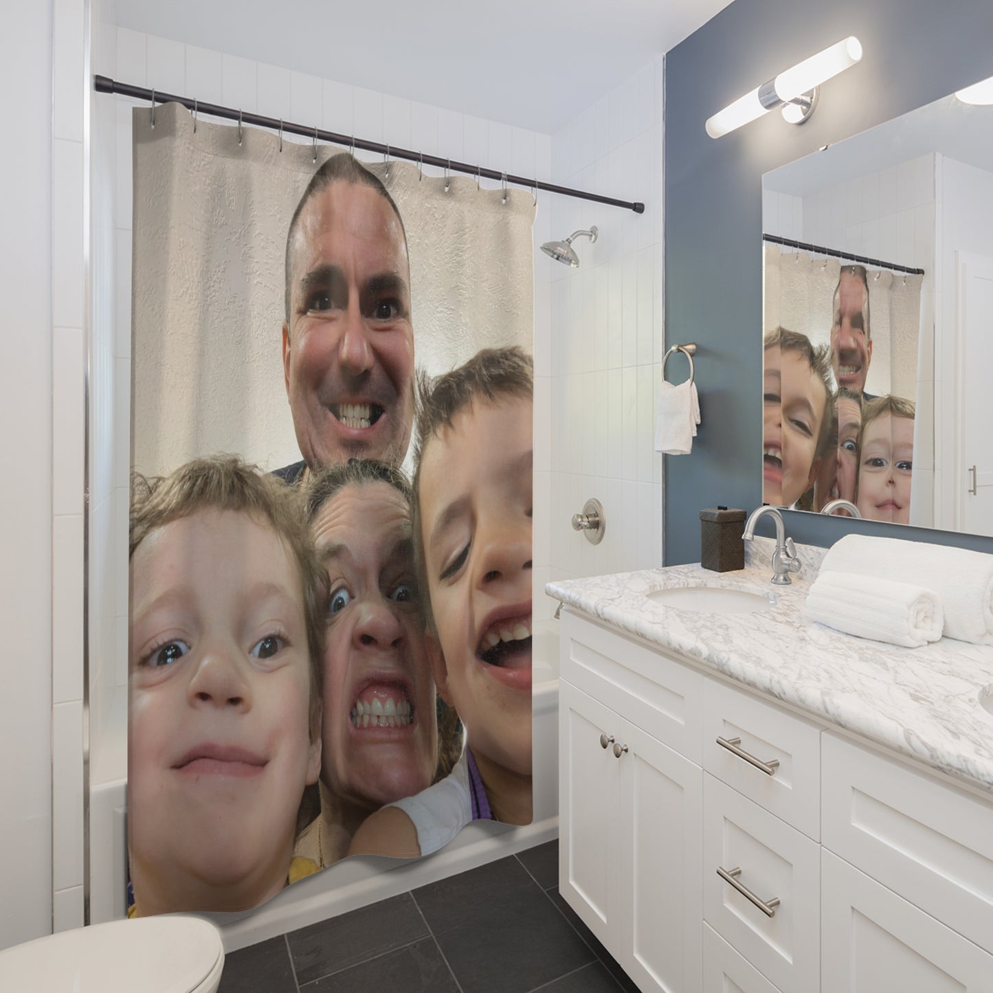 Hogan Family Shower Curtain