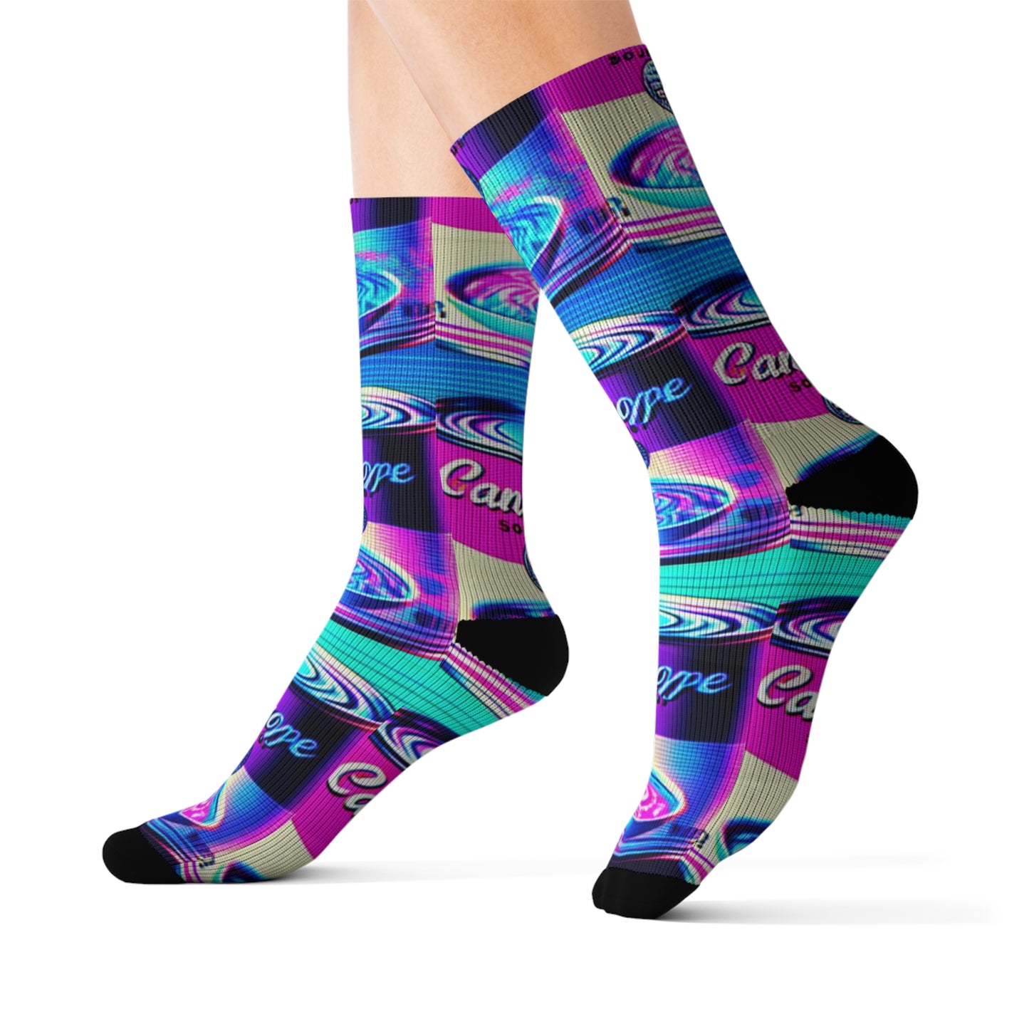 Canned Whimsy- Soupy Socks