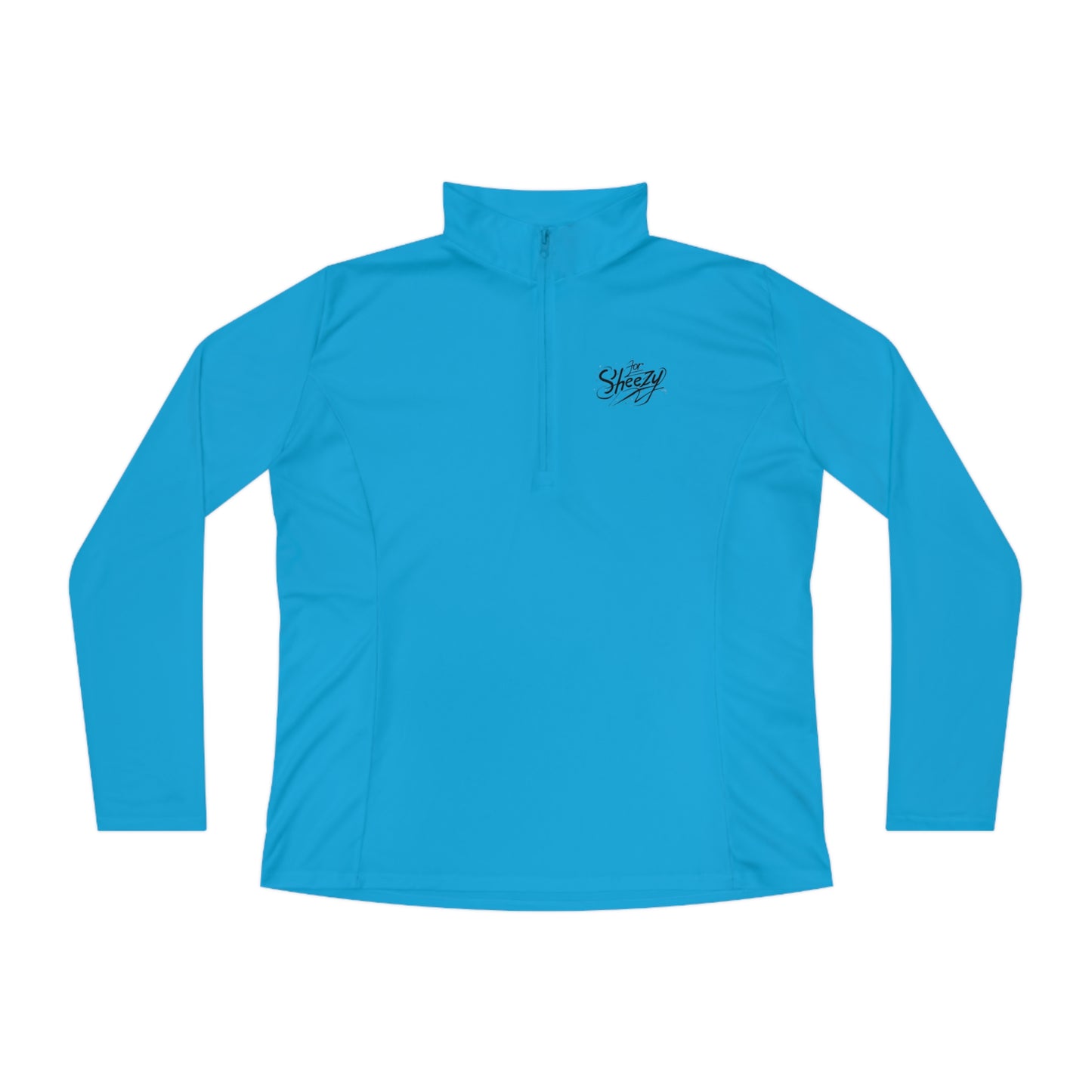 For Sheezy Ladies Quarter-Zip Pullover