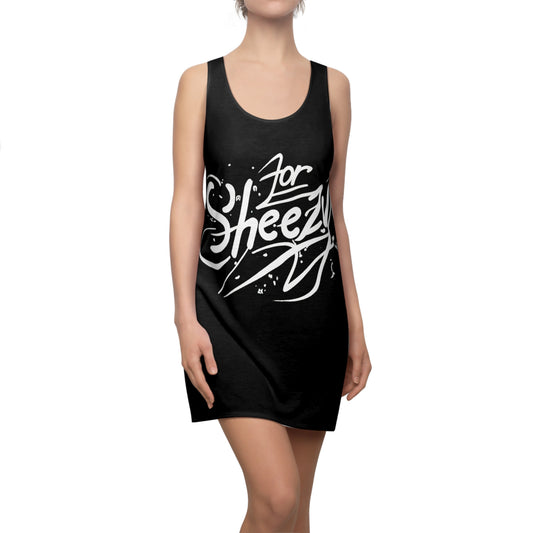 For Sheezy Women's Cut & Sew Racerback Dress