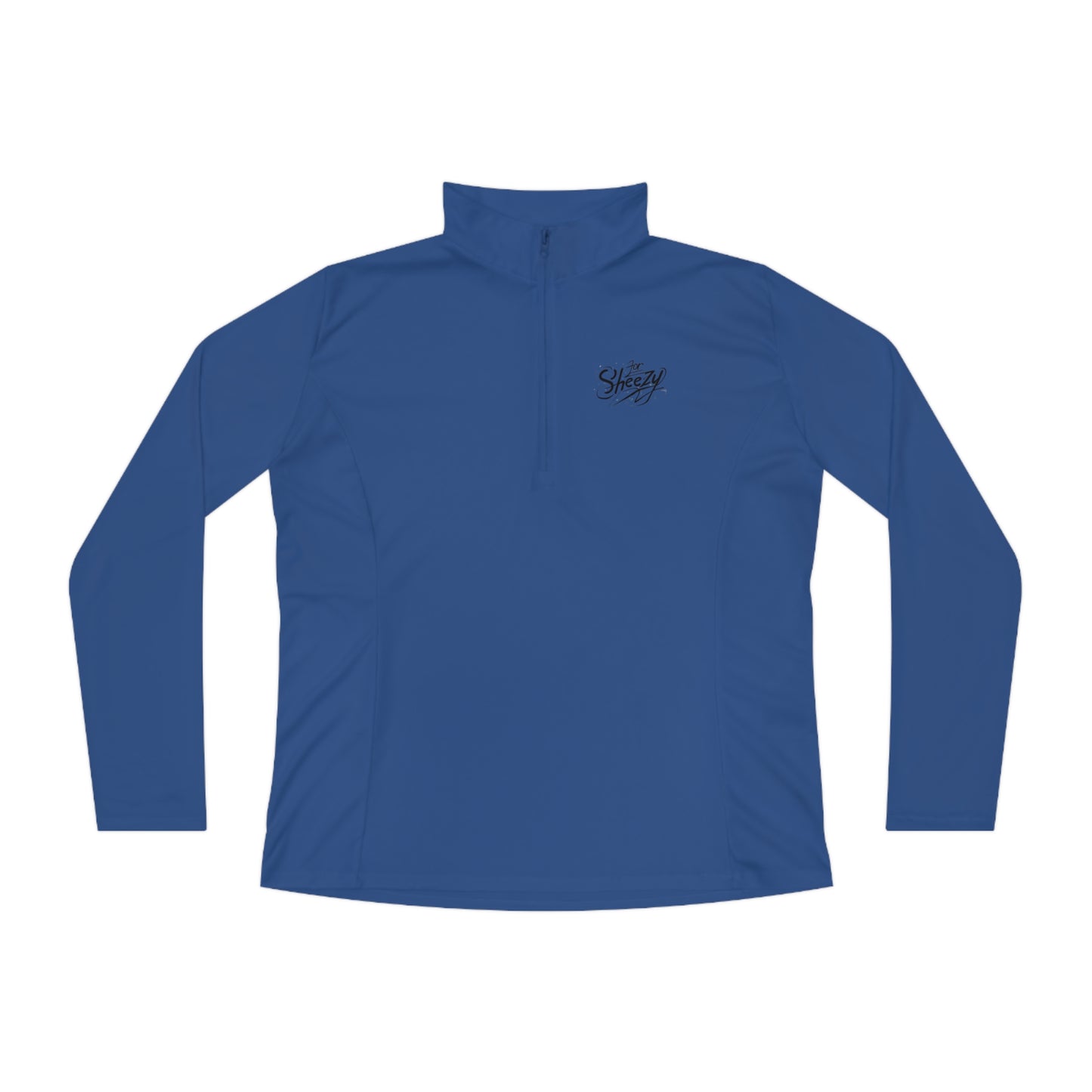 For Sheezy Ladies Quarter-Zip Pullover