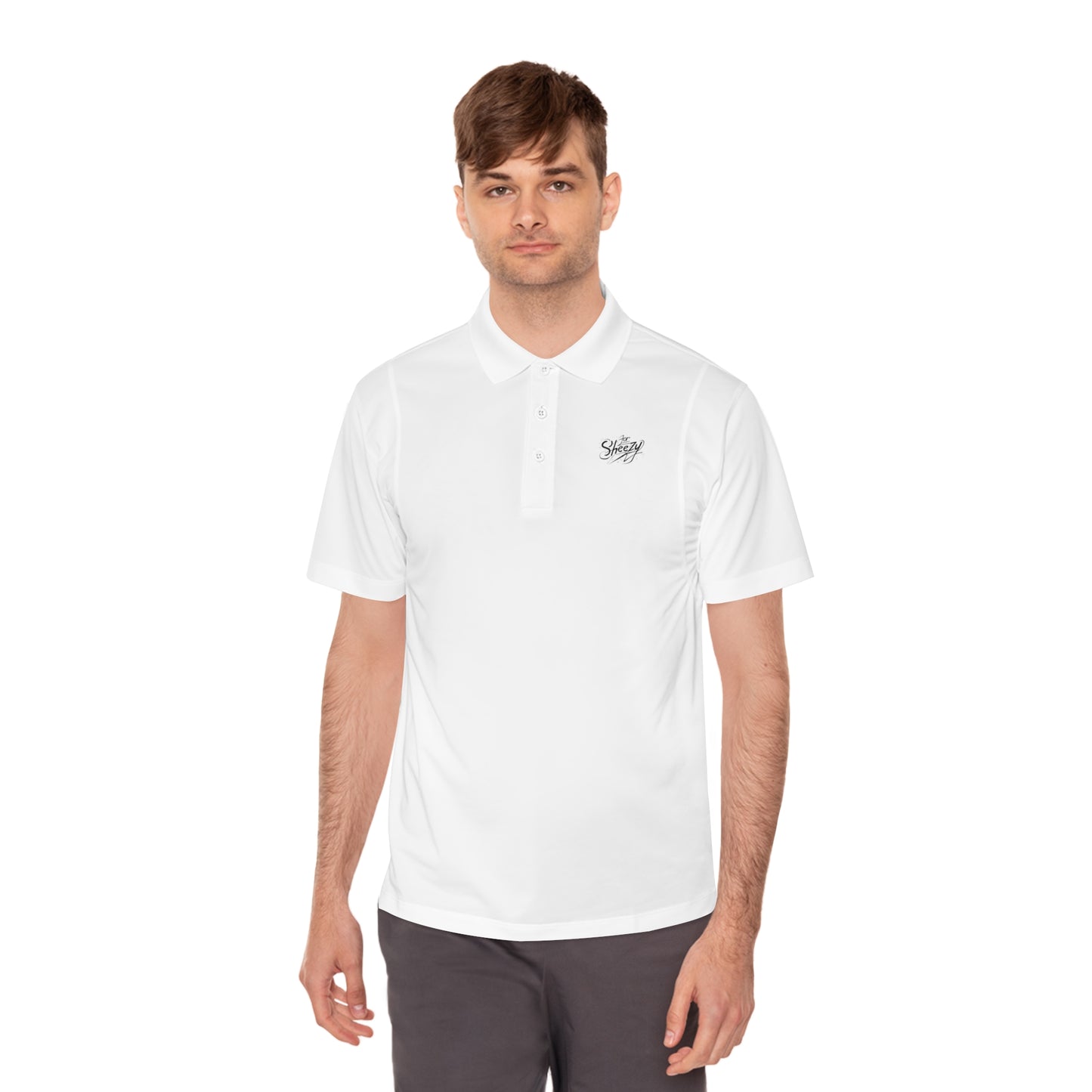 For Sheezy Men's Sport Polo Shirt