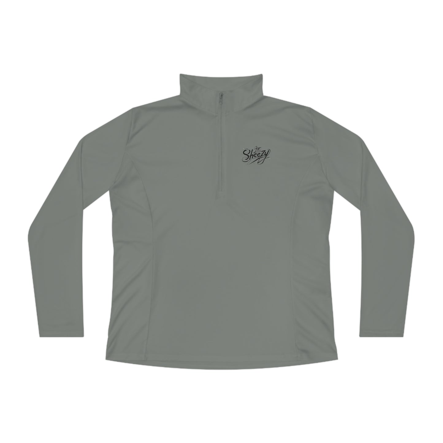 For Sheezy Ladies Quarter-Zip Pullover