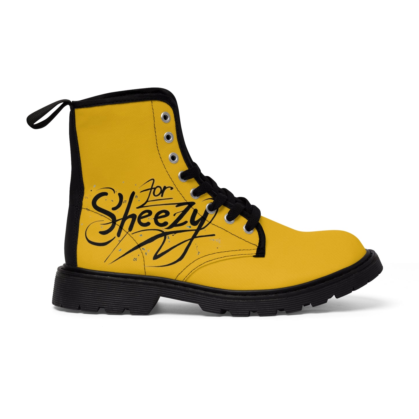 For Sheezy Men's Canvas Boots