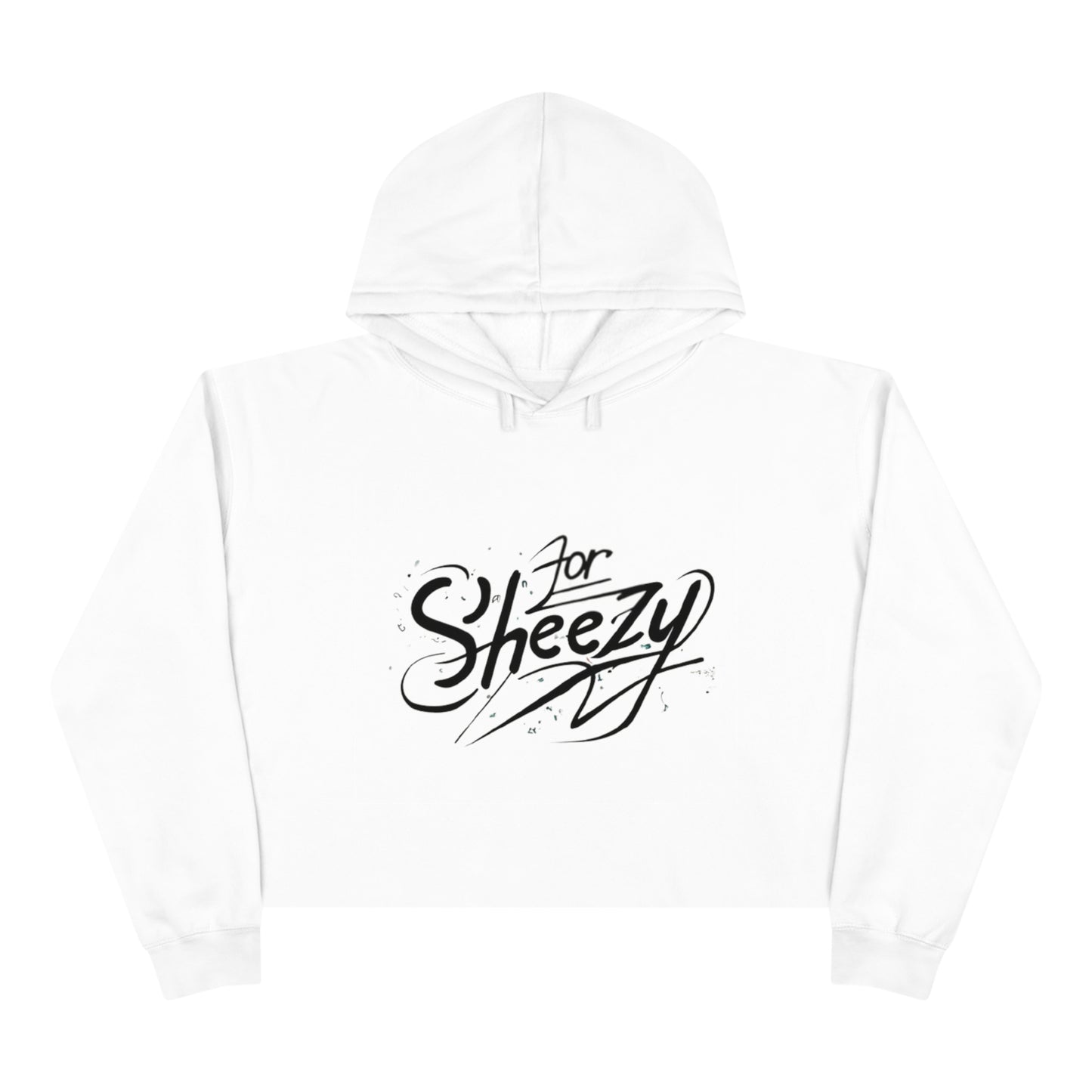 For Sheezy Crop Hoodie