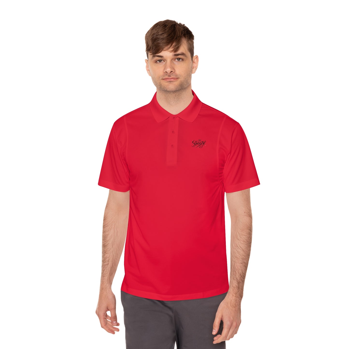 For Sheezy Men's Sport Polo Shirt