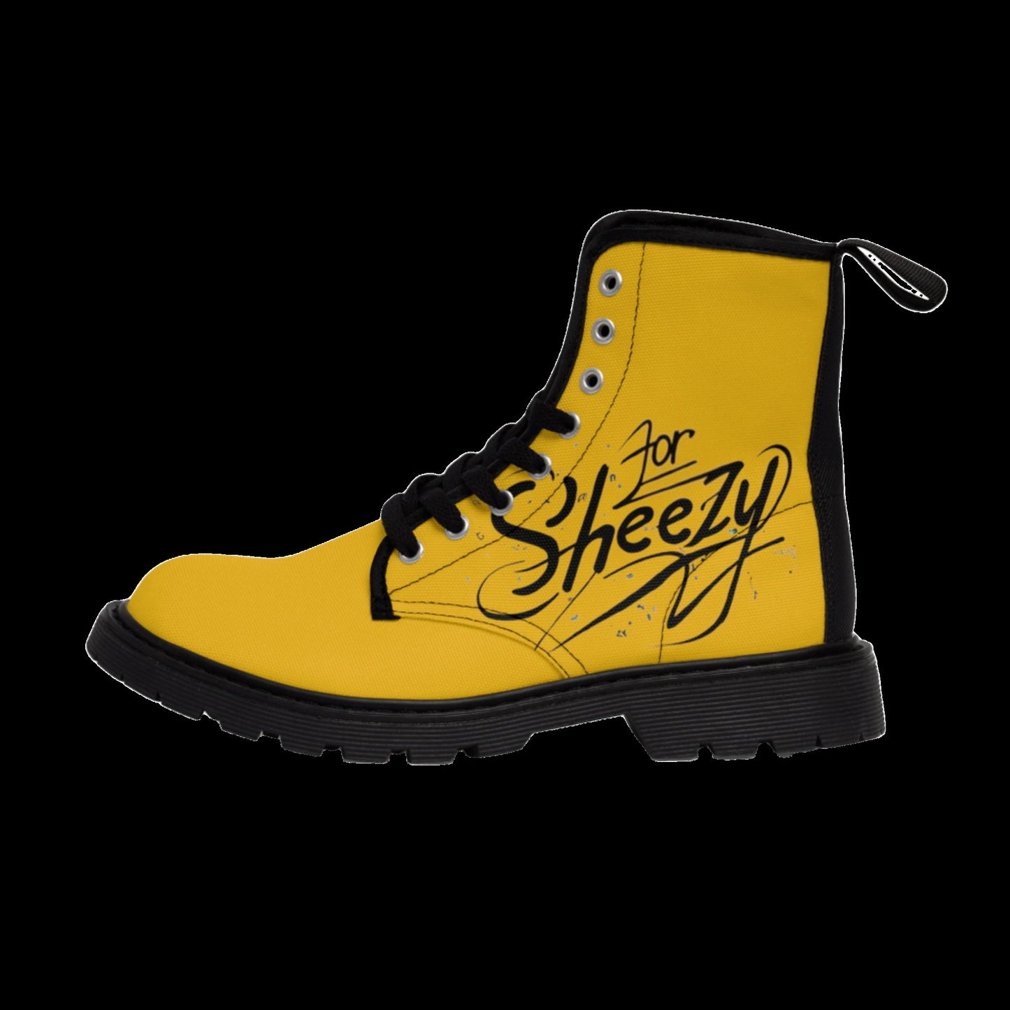 For Sheezy Men's Canvas Boots