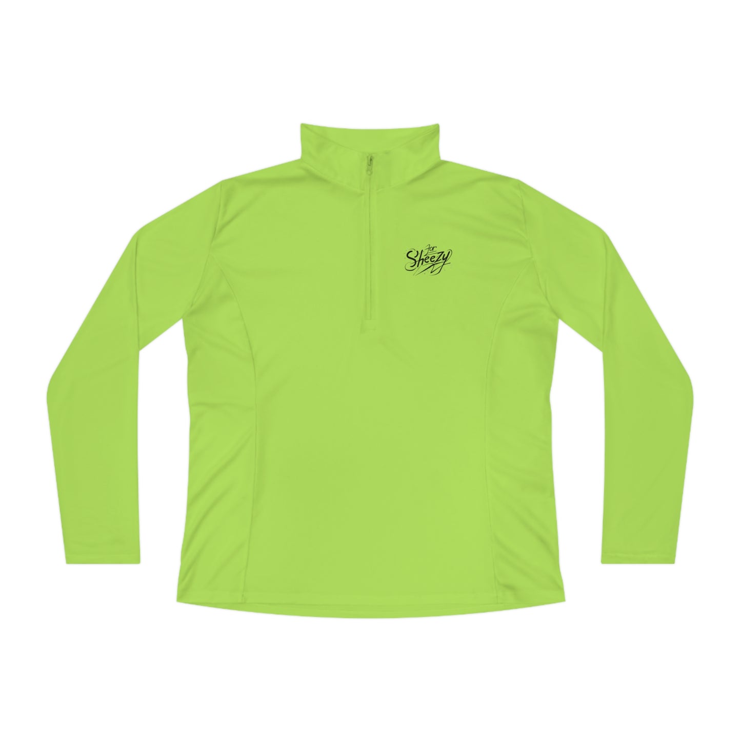 For Sheezy Ladies Quarter-Zip Pullover